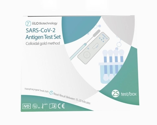 Snelle SARS-CoV-2 Minuten van de Testuitrusting 15-20 van de Antigeenzwabber Snelle Reactie