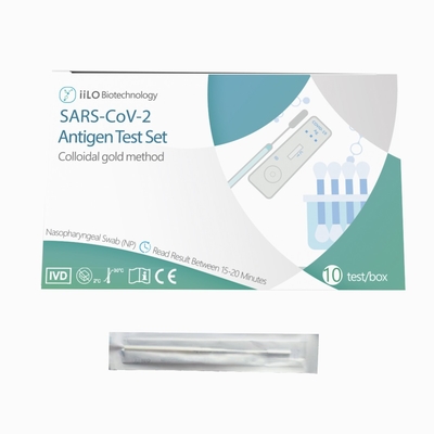99% prijs SARS-CoV-2 Vastgestelde Nasopharyngeal Zwabber 10 van de nauwkeurigheidsfabriek van de Antigeentest test/doos