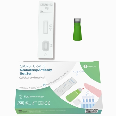 iiLO SARS-CoV-2 Antigen Home Test Kit 1 Test/Box neutraliserend antilichaam
