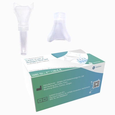 10 test/de Testautoverificatie Kit Plastic Fast Reaction van het Doos Snelle Antigeen