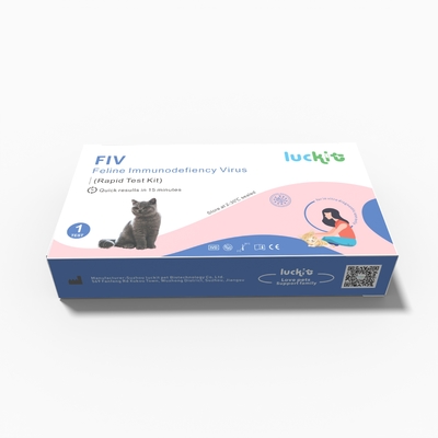 Katachtige Immunodeficiency het Huisdierentest Kit Fast Reaction van de Viruskat FIV